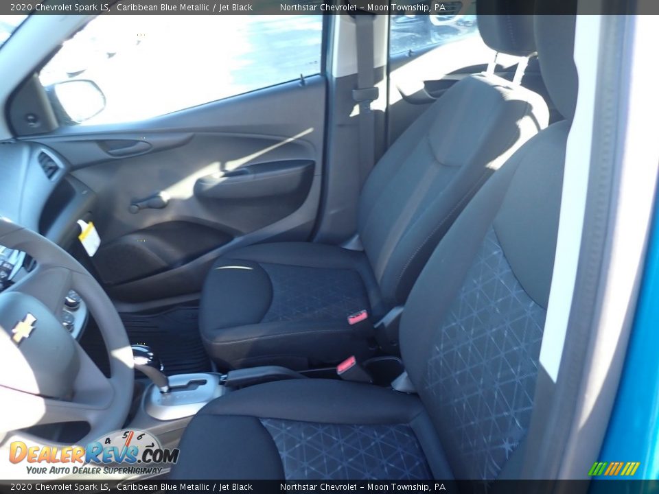 2020 Chevrolet Spark LS Caribbean Blue Metallic / Jet Black Photo #12
