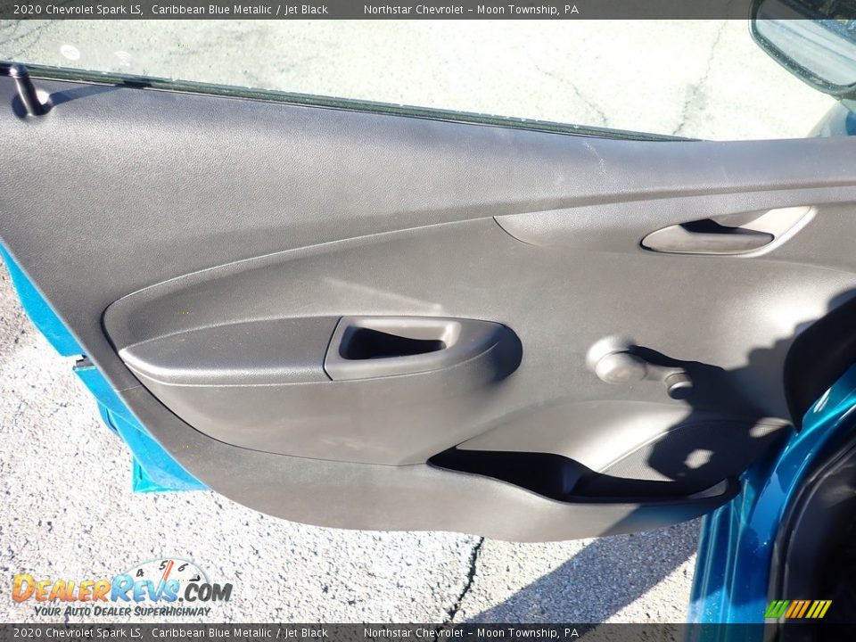 2020 Chevrolet Spark LS Caribbean Blue Metallic / Jet Black Photo #13