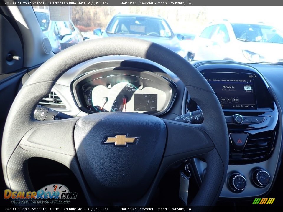 2020 Chevrolet Spark LS Caribbean Blue Metallic / Jet Black Photo #15