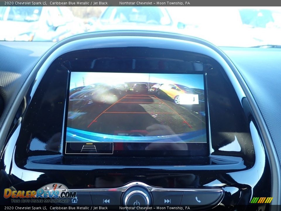 2020 Chevrolet Spark LS Caribbean Blue Metallic / Jet Black Photo #17