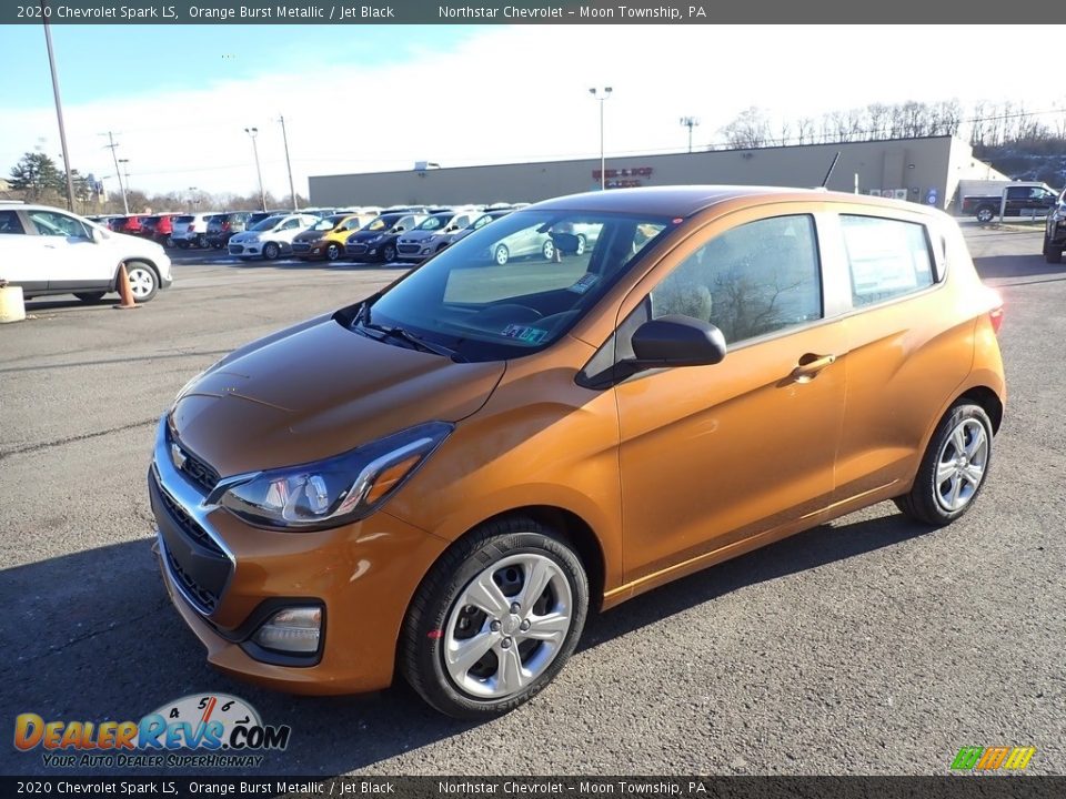 2020 Chevrolet Spark LS Orange Burst Metallic / Jet Black Photo #1