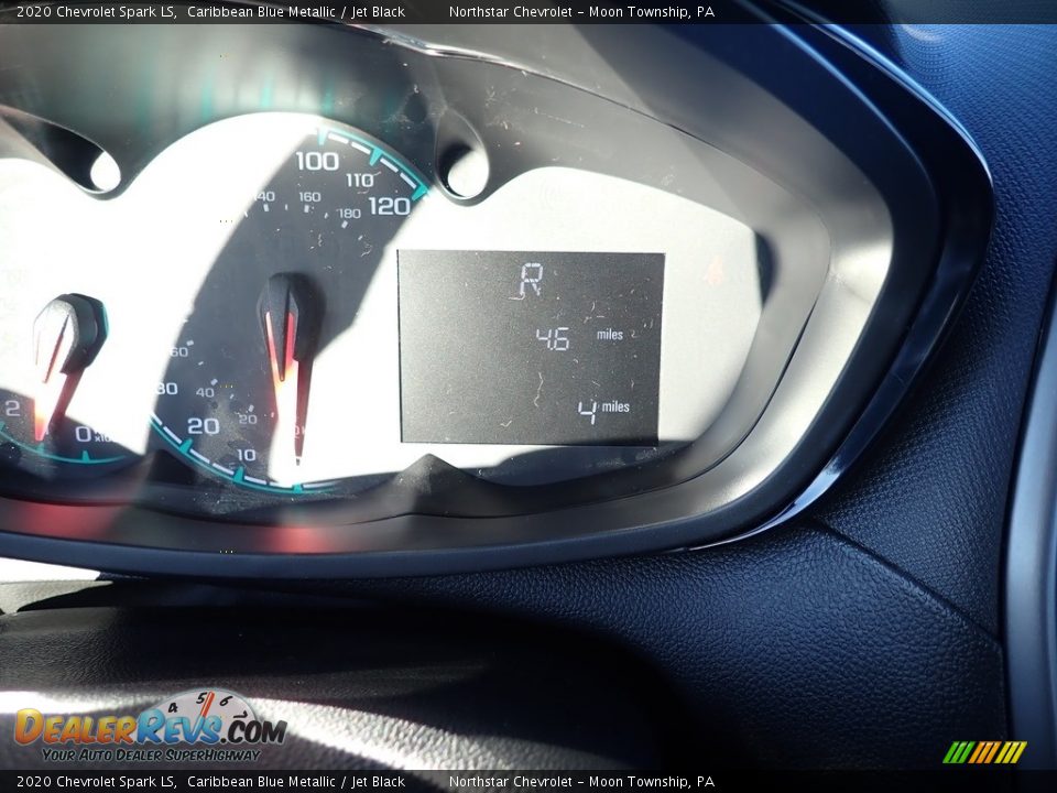 2020 Chevrolet Spark LS Caribbean Blue Metallic / Jet Black Photo #18
