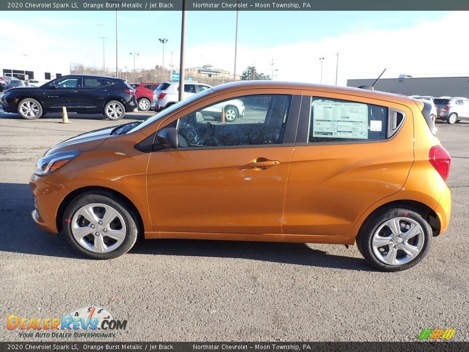 2020 Chevrolet Spark LS Orange Burst Metallic / Jet Black Photo #2