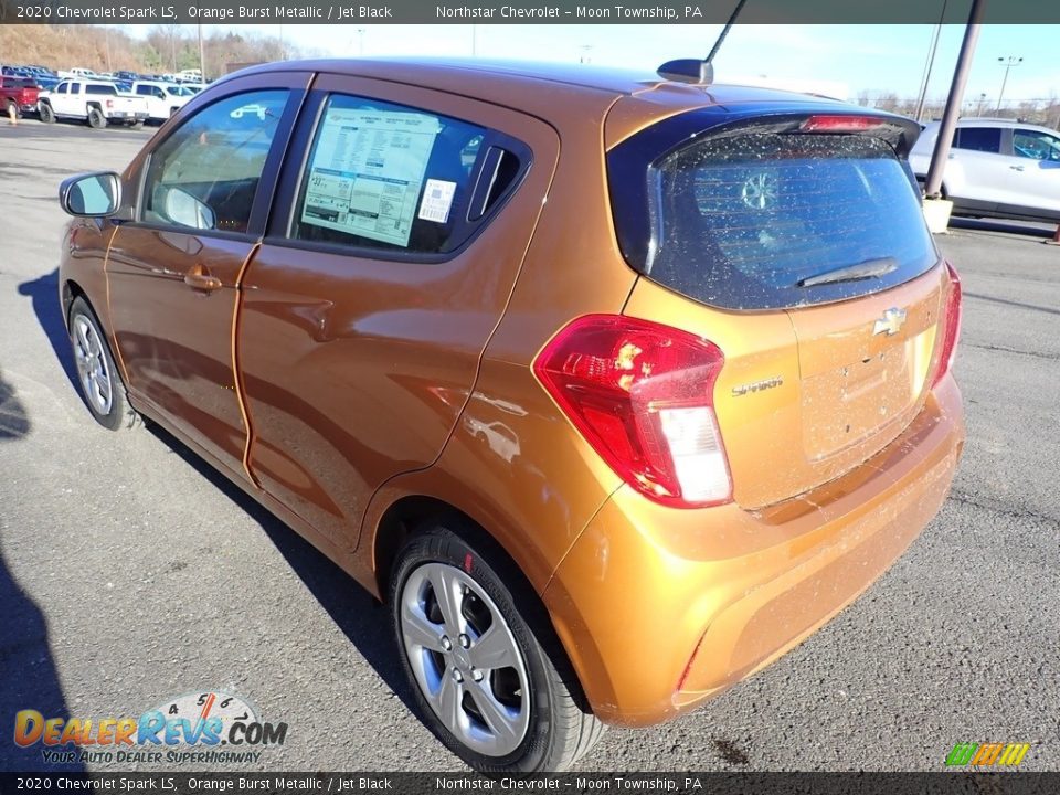 2020 Chevrolet Spark LS Orange Burst Metallic / Jet Black Photo #3