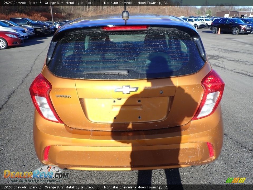 2020 Chevrolet Spark LS Orange Burst Metallic / Jet Black Photo #4