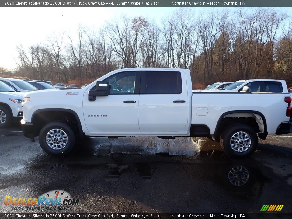 2020 Chevrolet Silverado 2500HD Work Truck Crew Cab 4x4 Summit White / Jet Black Photo #2