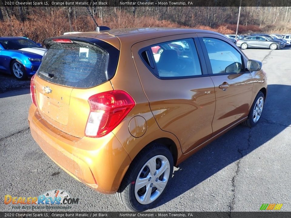 2020 Chevrolet Spark LS Orange Burst Metallic / Jet Black Photo #5