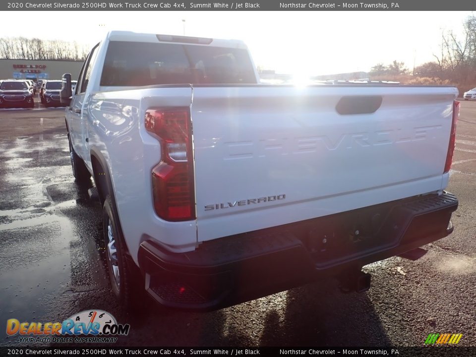 2020 Chevrolet Silverado 2500HD Work Truck Crew Cab 4x4 Summit White / Jet Black Photo #3