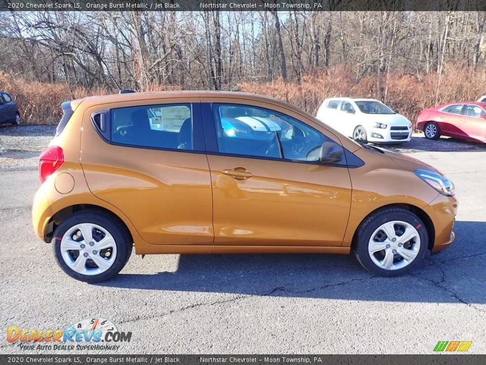 2020 Chevrolet Spark LS Orange Burst Metallic / Jet Black Photo #6