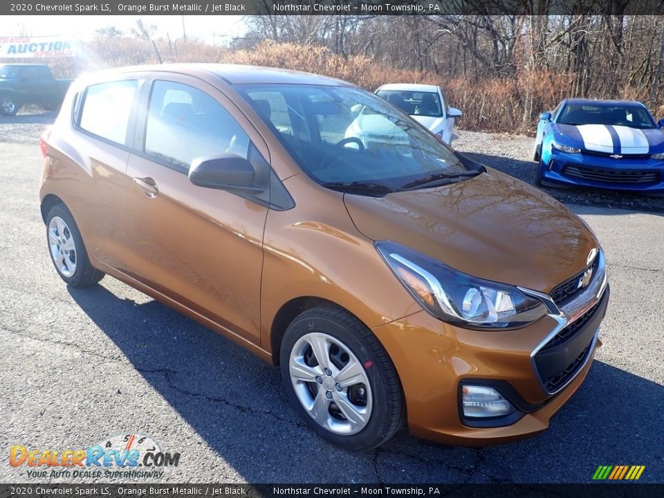 2020 Chevrolet Spark LS Orange Burst Metallic / Jet Black Photo #7