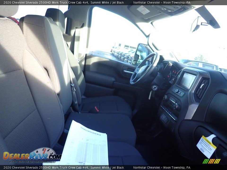 2020 Chevrolet Silverado 2500HD Work Truck Crew Cab 4x4 Summit White / Jet Black Photo #10