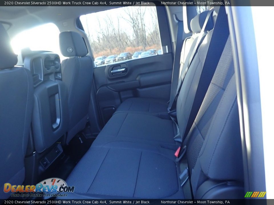 2020 Chevrolet Silverado 2500HD Work Truck Crew Cab 4x4 Summit White / Jet Black Photo #12