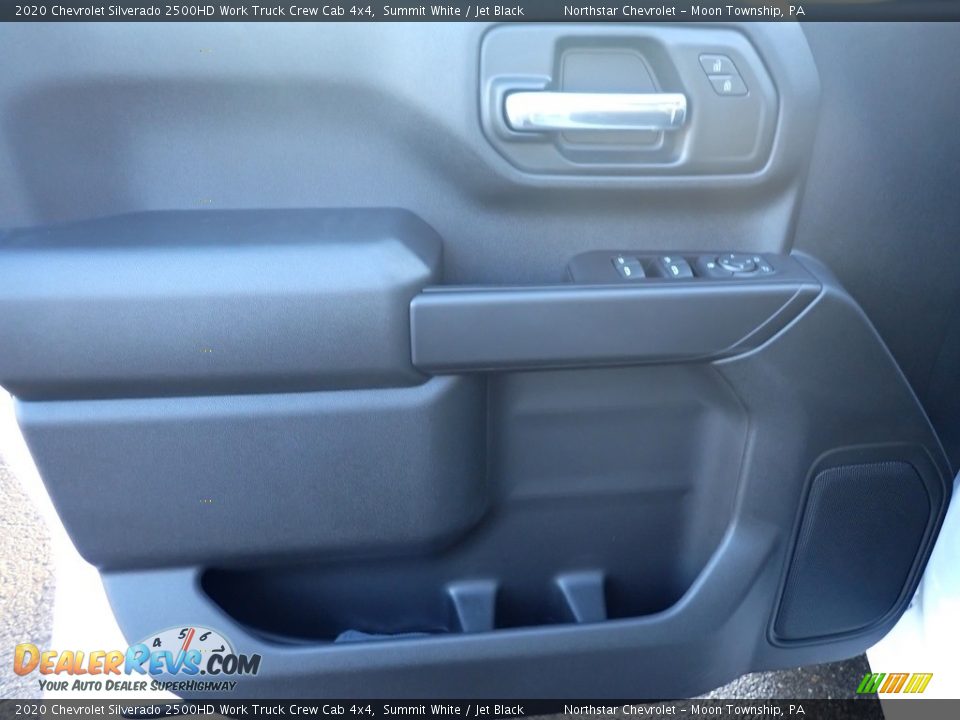 2020 Chevrolet Silverado 2500HD Work Truck Crew Cab 4x4 Summit White / Jet Black Photo #13