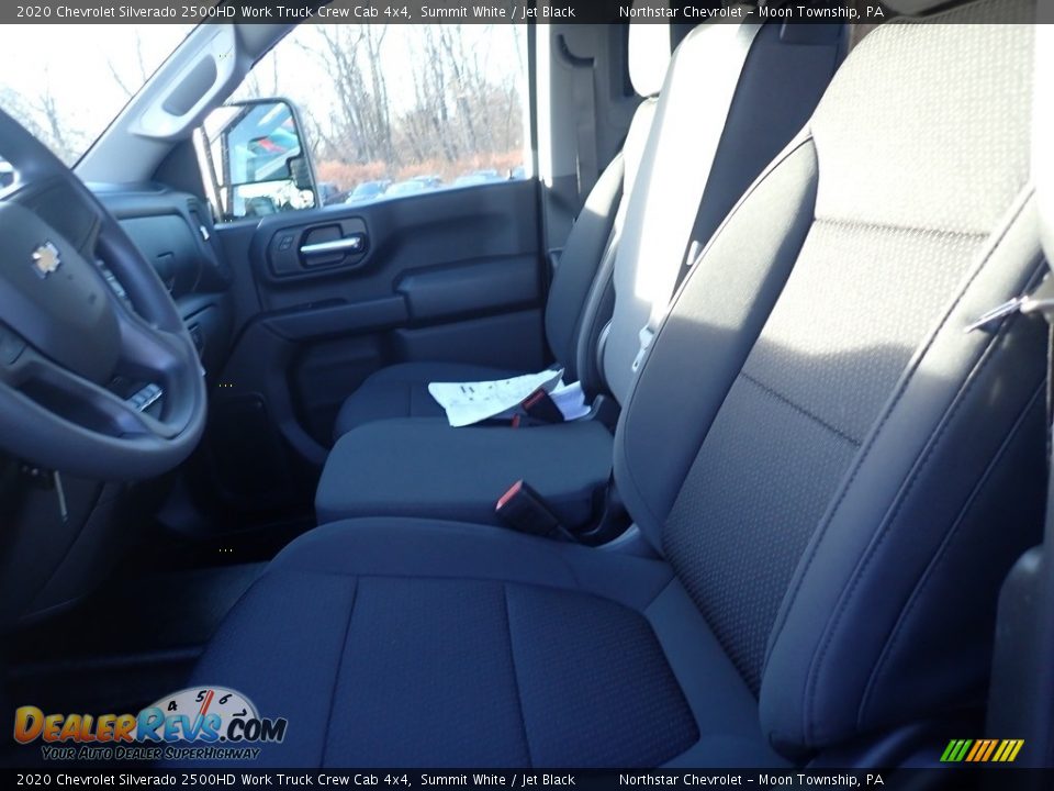 2020 Chevrolet Silverado 2500HD Work Truck Crew Cab 4x4 Summit White / Jet Black Photo #14