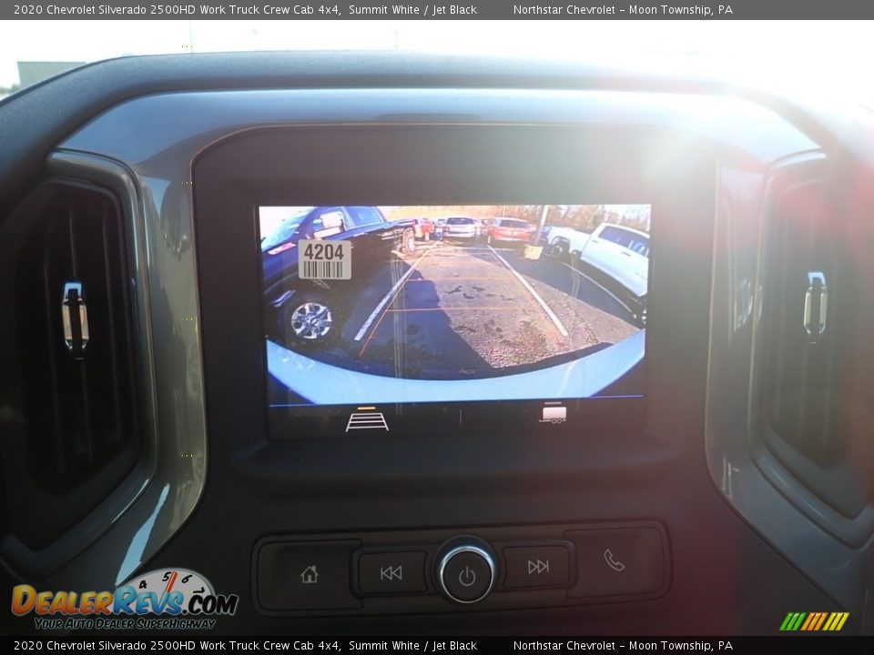 2020 Chevrolet Silverado 2500HD Work Truck Crew Cab 4x4 Summit White / Jet Black Photo #17