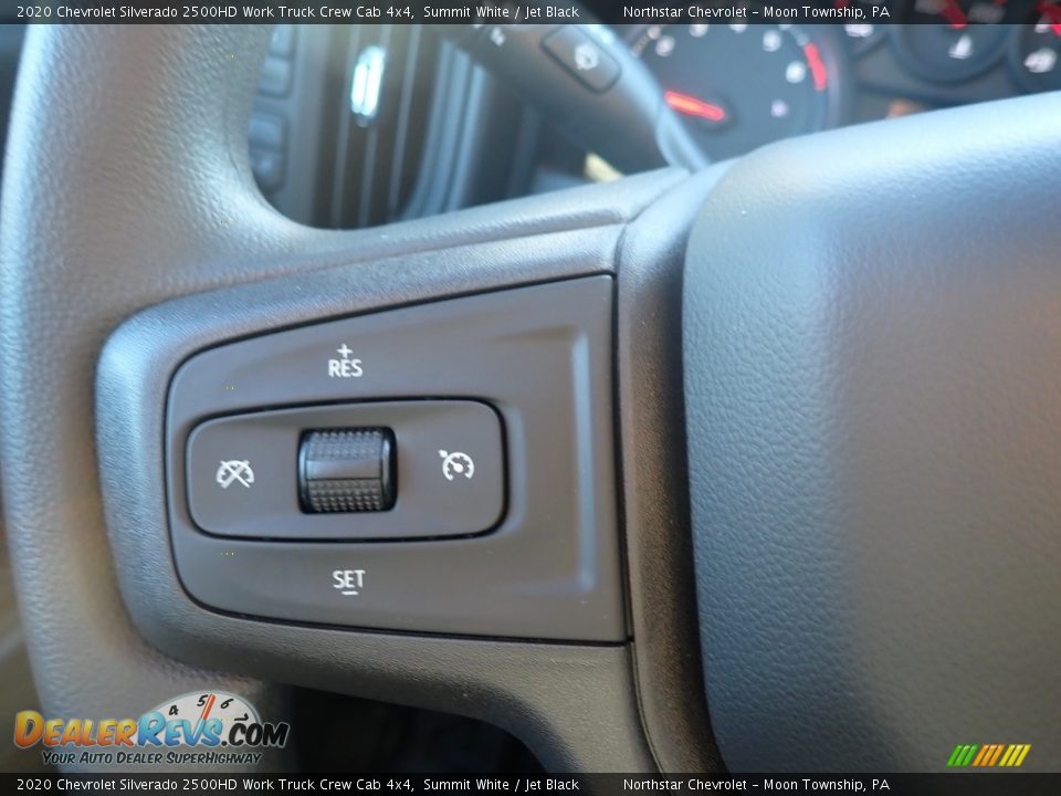 2020 Chevrolet Silverado 2500HD Work Truck Crew Cab 4x4 Summit White / Jet Black Photo #18