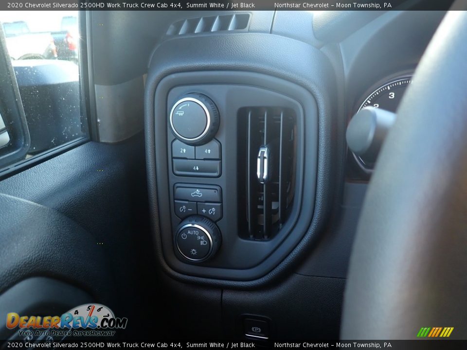 2020 Chevrolet Silverado 2500HD Work Truck Crew Cab 4x4 Summit White / Jet Black Photo #19