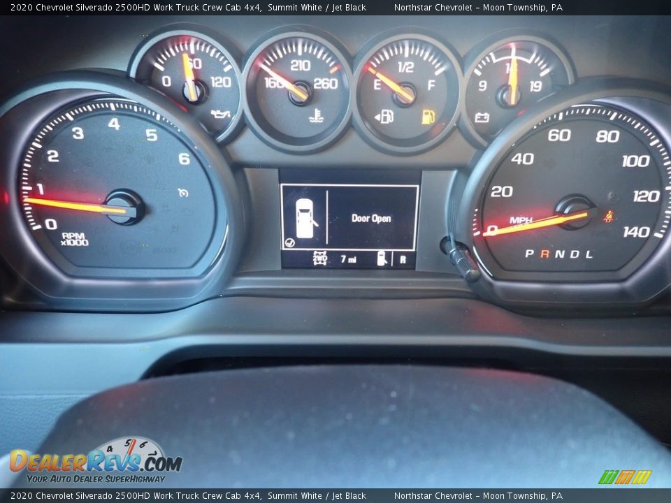2020 Chevrolet Silverado 2500HD Work Truck Crew Cab 4x4 Summit White / Jet Black Photo #20