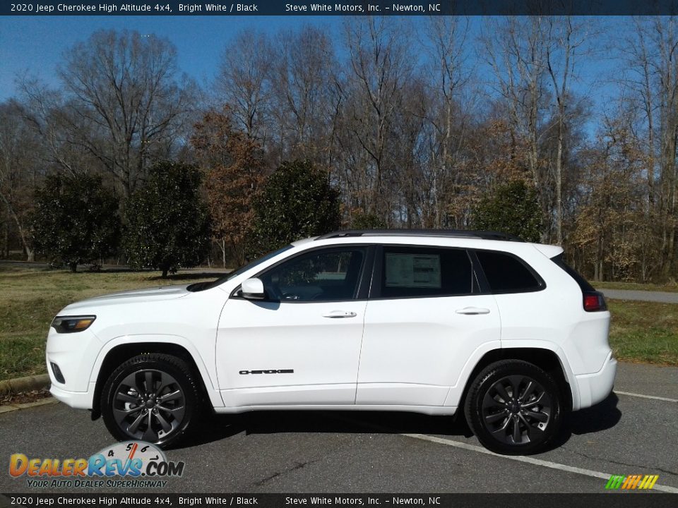 2020 Jeep Cherokee High Altitude 4x4 Bright White / Black Photo #1