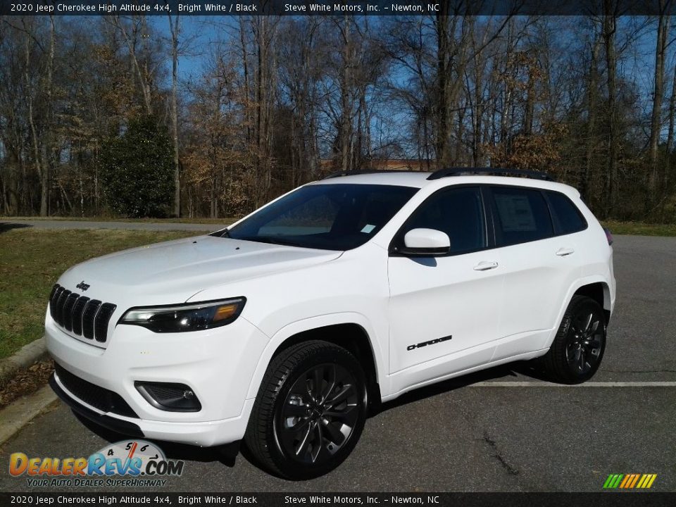 2020 Jeep Cherokee High Altitude 4x4 Bright White / Black Photo #2