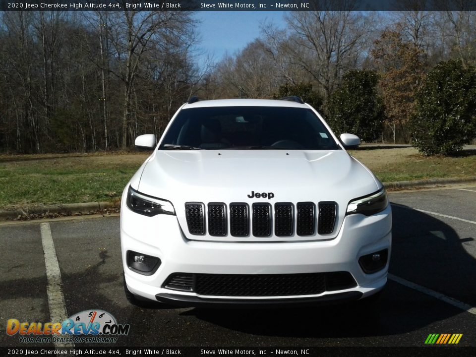 2020 Jeep Cherokee High Altitude 4x4 Bright White / Black Photo #3