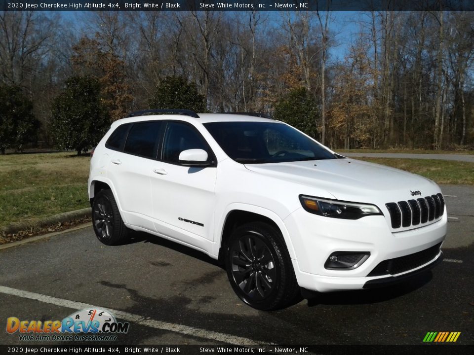 2020 Jeep Cherokee High Altitude 4x4 Bright White / Black Photo #4