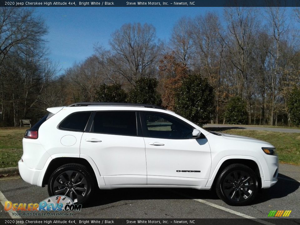 2020 Jeep Cherokee High Altitude 4x4 Bright White / Black Photo #5