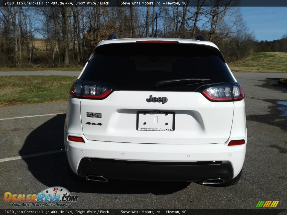 2020 Jeep Cherokee High Altitude 4x4 Bright White / Black Photo #7