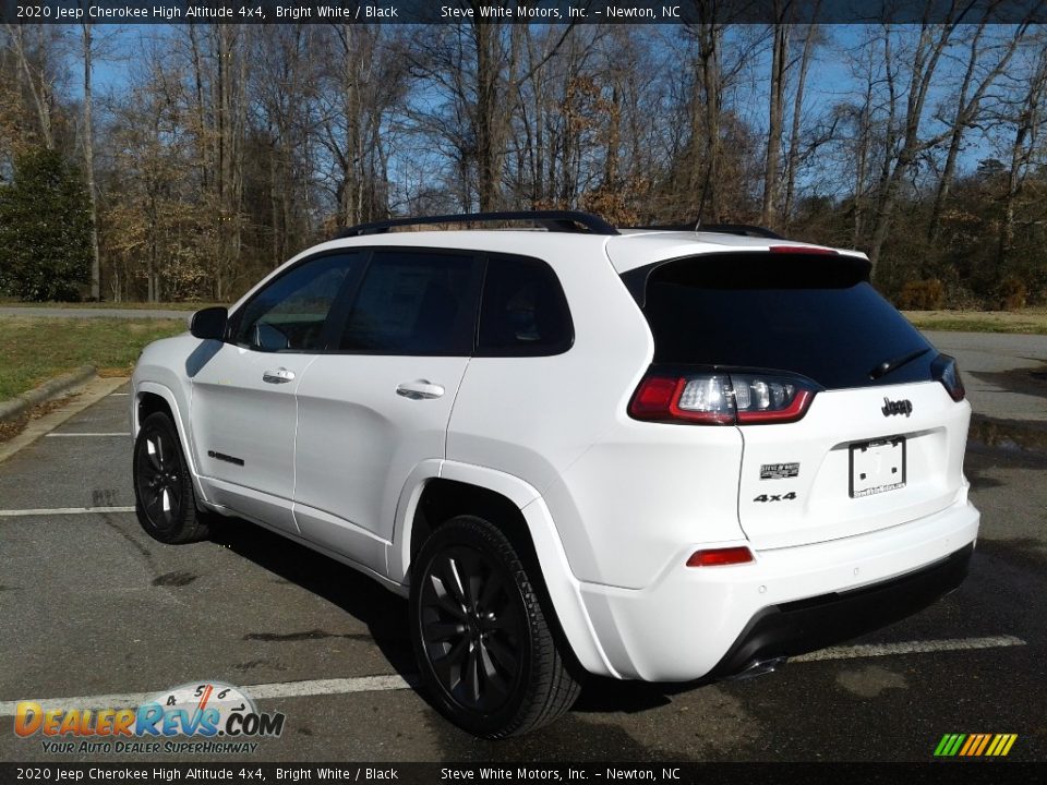2020 Jeep Cherokee High Altitude 4x4 Bright White / Black Photo #8