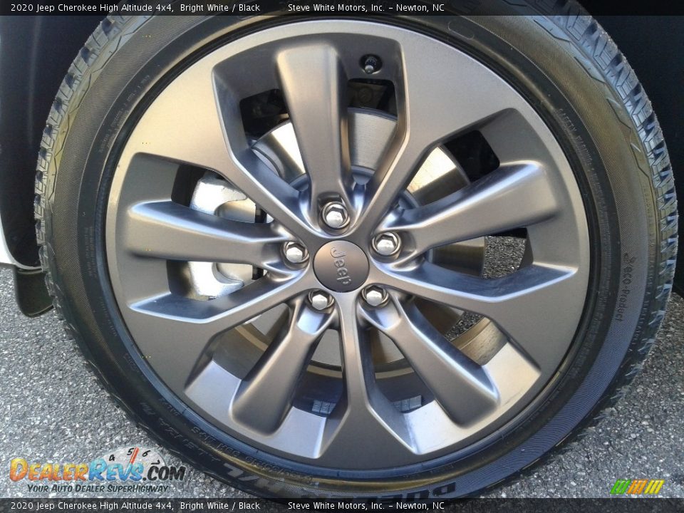 2020 Jeep Cherokee High Altitude 4x4 Bright White / Black Photo #9
