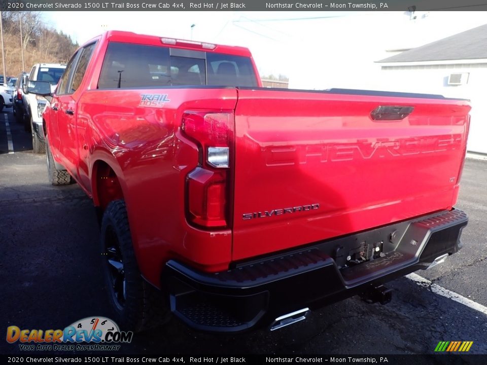 2020 Chevrolet Silverado 1500 LT Trail Boss Crew Cab 4x4 Red Hot / Jet Black Photo #2