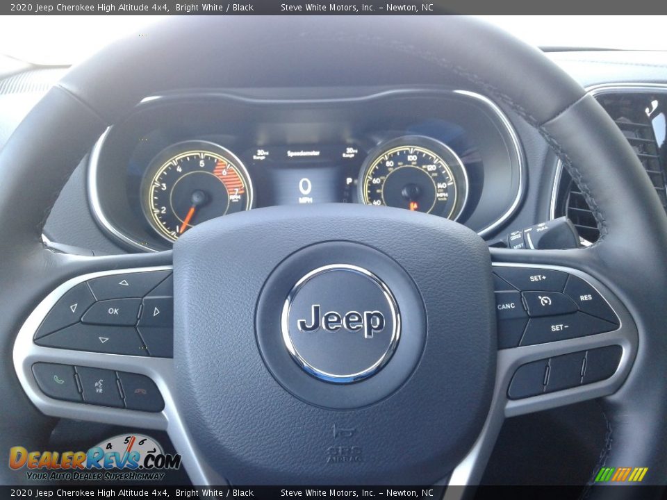2020 Jeep Cherokee High Altitude 4x4 Bright White / Black Photo #23