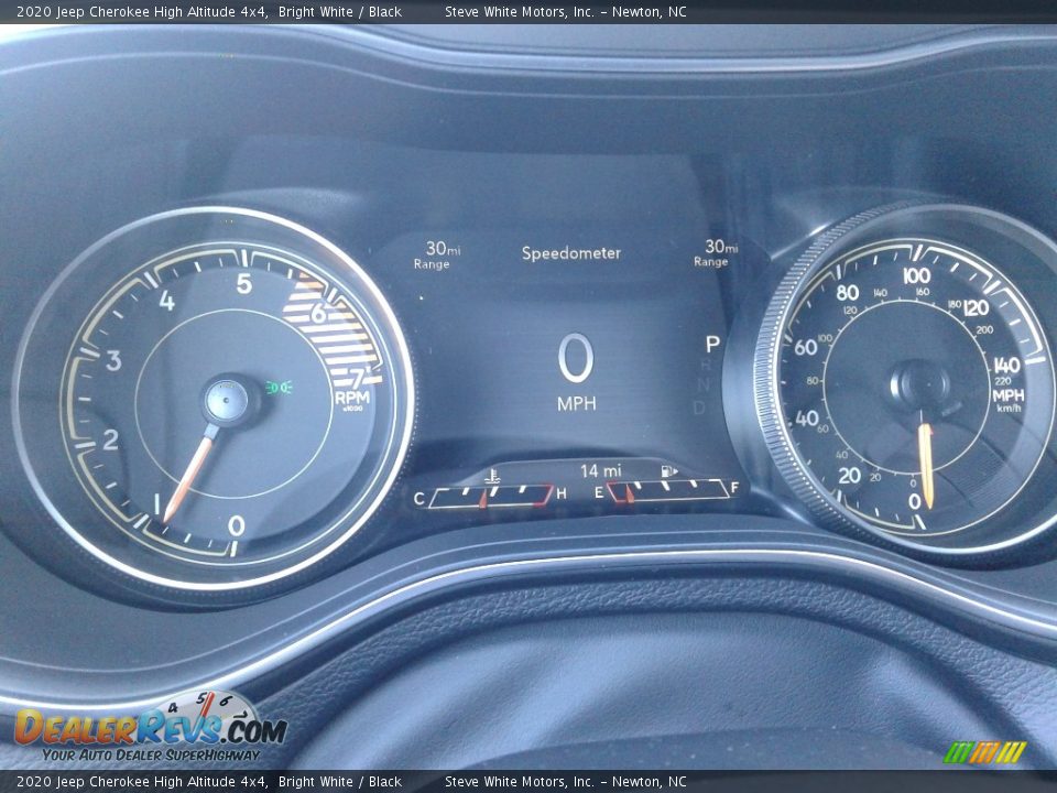 2020 Jeep Cherokee High Altitude 4x4 Bright White / Black Photo #24