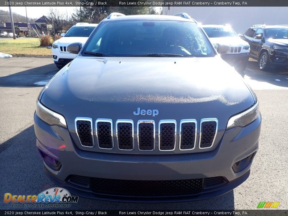 2020 Jeep Cherokee Latitude Plus 4x4 Sting-Gray / Black Photo #8