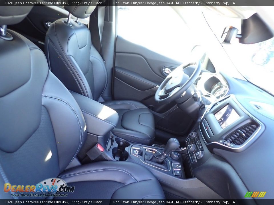 2020 Jeep Cherokee Latitude Plus 4x4 Sting-Gray / Black Photo #10
