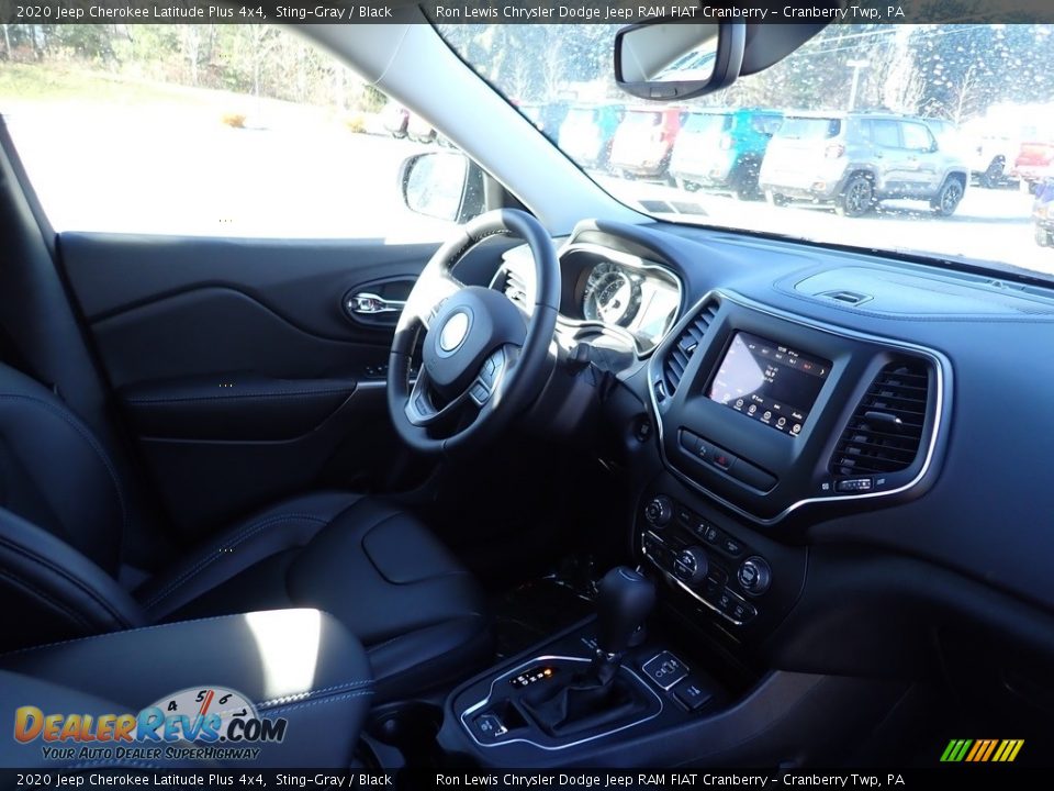 2020 Jeep Cherokee Latitude Plus 4x4 Sting-Gray / Black Photo #11