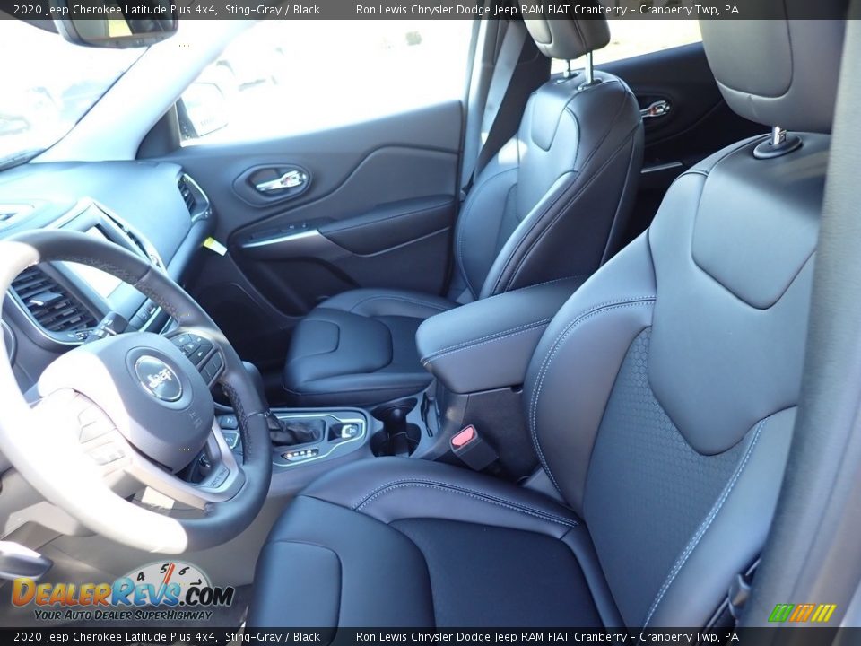 2020 Jeep Cherokee Latitude Plus 4x4 Sting-Gray / Black Photo #13