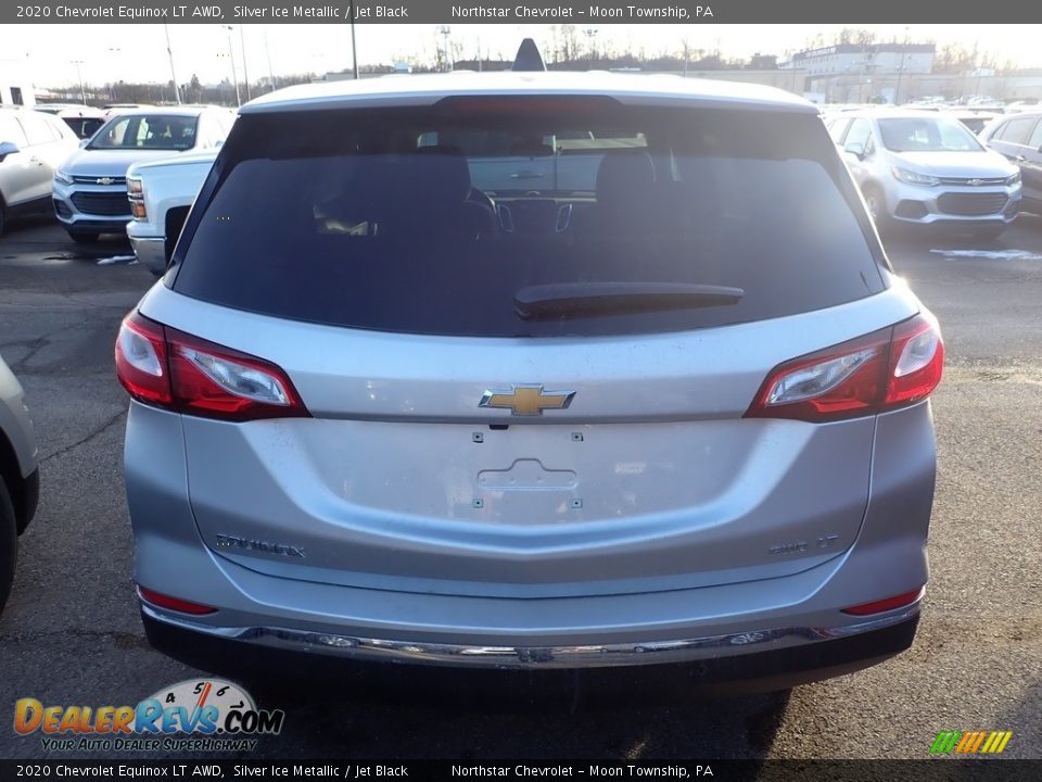 2020 Chevrolet Equinox LT AWD Silver Ice Metallic / Jet Black Photo #4