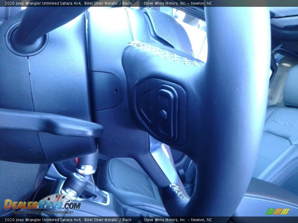 2020 Jeep Wrangler Unlimited Sahara 4x4 Billet Silver Metallic / Black Photo #13
