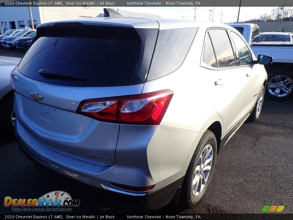 2020 Chevrolet Equinox LT AWD Silver Ice Metallic / Jet Black Photo #5