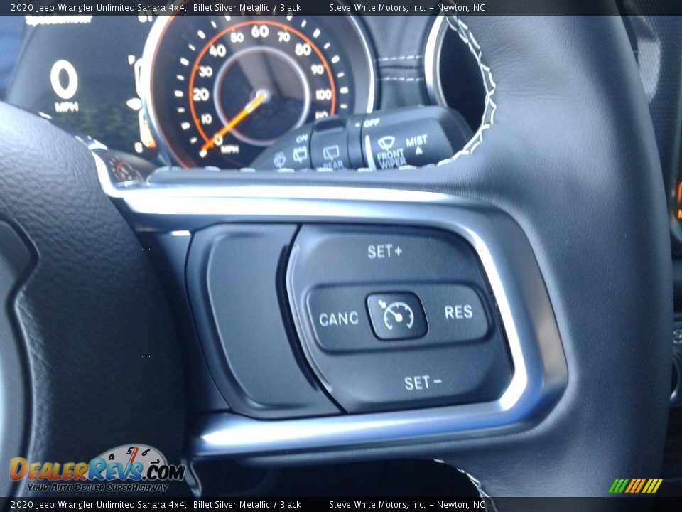 2020 Jeep Wrangler Unlimited Sahara 4x4 Billet Silver Metallic / Black Photo #22