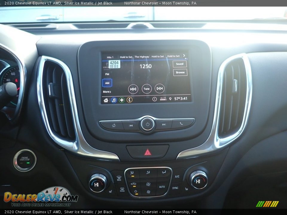 2020 Chevrolet Equinox LT AWD Silver Ice Metallic / Jet Black Photo #15