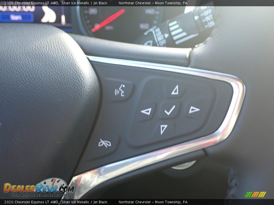 2020 Chevrolet Equinox LT AWD Silver Ice Metallic / Jet Black Photo #17