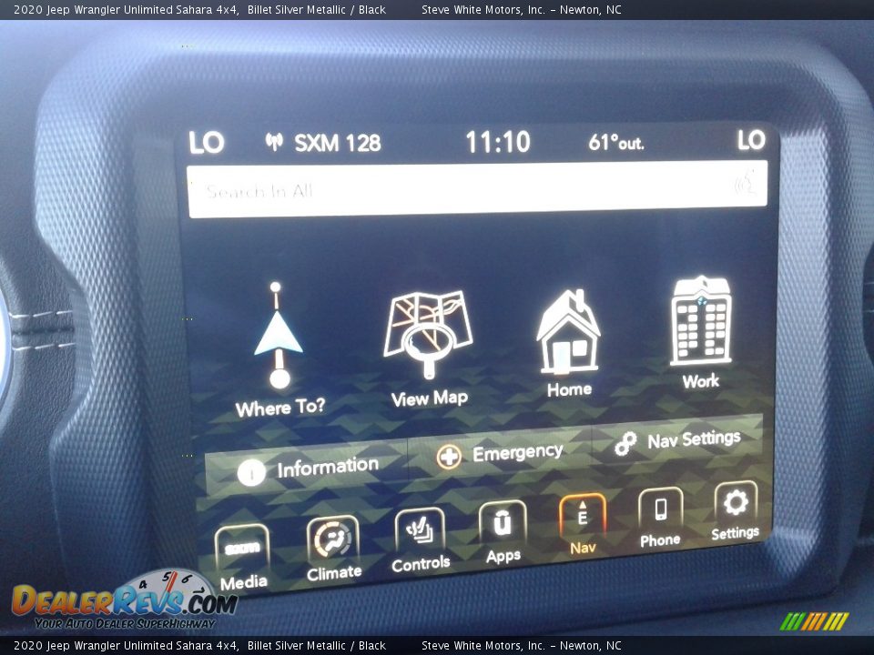 2020 Jeep Wrangler Unlimited Sahara 4x4 Billet Silver Metallic / Black Photo #25