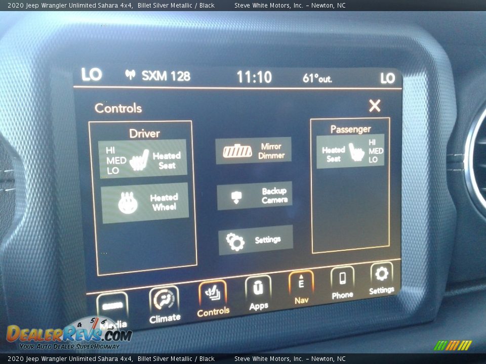 2020 Jeep Wrangler Unlimited Sahara 4x4 Billet Silver Metallic / Black Photo #26