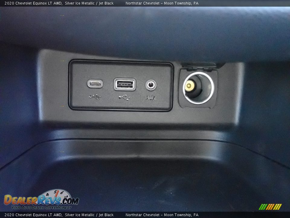 2020 Chevrolet Equinox LT AWD Silver Ice Metallic / Jet Black Photo #20