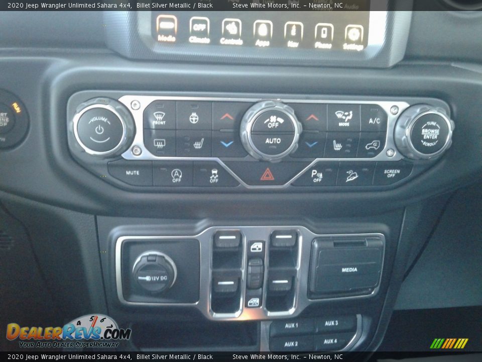 2020 Jeep Wrangler Unlimited Sahara 4x4 Billet Silver Metallic / Black Photo #28