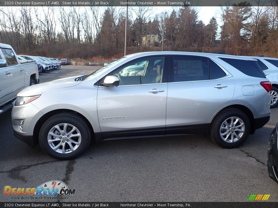 2020 Chevrolet Equinox LT AWD Silver Ice Metallic / Jet Black Photo #2