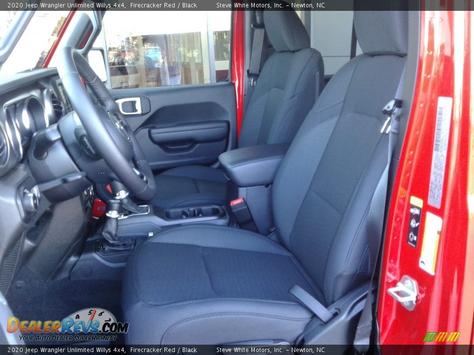 2020 Jeep Wrangler Unlimited Willys 4x4 Firecracker Red / Black Photo #11