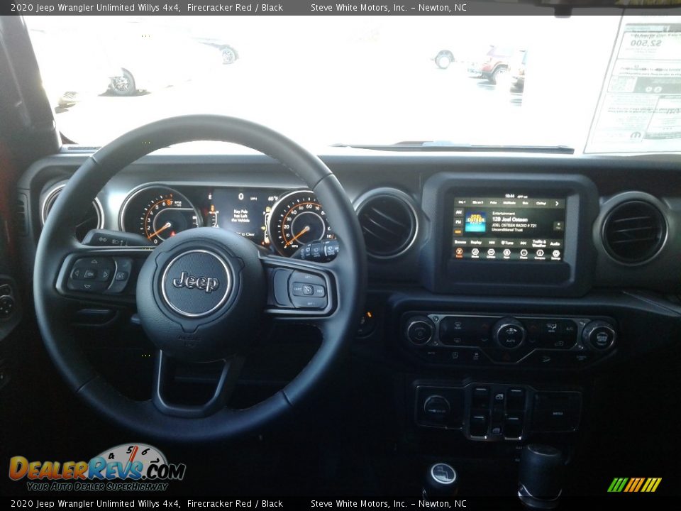2020 Jeep Wrangler Unlimited Willys 4x4 Firecracker Red / Black Photo #13
